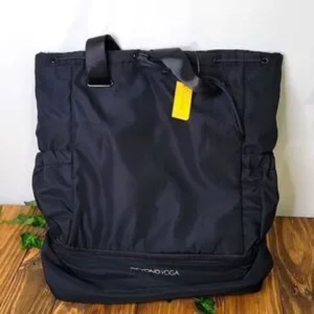 NIB Beyond Yoga Convertible Gym Bag - Black